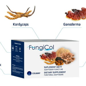 Colway FungiCol – 60 kapsułek – suplement diety na stres i przemęczenie