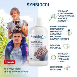 SynbioCol – naturalne źródło zdrowia – żywe kultury bakterii (500ml)