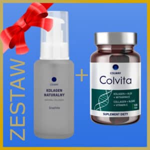 Premium Zestaw kolagen na stawy Colvita 120 + Graphite 100